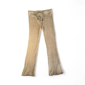Billabong women’s Ribbed Olive Knit Bottoms: sz L